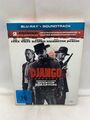 Django Unchained Blu-Ray + Sonudtrack CD Jamie Foxx Christoph Waltz