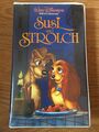 Susi & Strolch Walt Disneys Meisterwerk VHS 582 mit Hülle 4011846105824