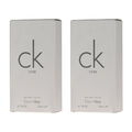 Calvin Klein CK One - EDT Eau de Toilette 200ml (NICHT 100ml) - 2x
