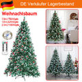 Künstlicher Weihnachtsbaum Christbaum Kunstbaum mit Beleuchtung Automatisch LED