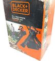 Black+Decker Elektro Laubsauger & Laubbläser 3-in-1 3000 Watt mit Häcksler Garte