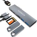 USB C Hub 7 in 2 Adapter HDMI 4K USB 3.0 Micro SD für TV Macbook Laptop