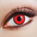Farbige Kontaktlinsen Halloween Kostüm Rote Zombie Vampir Fasching Rot Gruselige