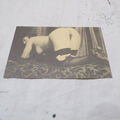 Vintage Französische nackte Postkarte Fotokarte  Nude Akt Erotik  (AA157)