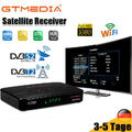 DVB-S2/S2X/T2 Combo Twin Tuner Sat Receiver FULL HD PVR Mediaplayer mit USB WLAN