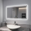 LED Badezimmerspiegel Badspiegel mit Beleuchtung Wandspiegel EMKE Lichtspiegel