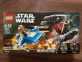 LEGO Star Wars A-Wing vs. TIE Silencer Microfighters (75196)