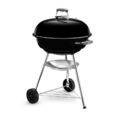 Weber Compact Kettle Ø 57cm Holzkohlegrill schwarz