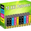 10x XL DRUCKERPATRONEN für EPSON XP33 XP225 XP313 XP322 XP325 XP413 XP422 XP425