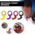 Fidget Spinner Toy Keychain Hand Spinner Anti-Anxiety Toy Relieves Stress