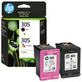 Original Druckerpatronen HP 305 Schwarz/Farbe Set für DeskJet 2320 2710 2720