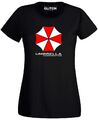 Umbrella Corporation Damen-T-Shirt Resident Evil Playstation klassisches Spiel