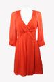 Armani Damen Kleid Gr. 30 Rot Minikleid Kleid Elegant Dress Chic Alltag