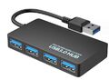 USB 3.0 Verteiler 4 Port SUPER FAST Daten HUB Adapter für Notebook Laptop PC