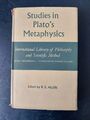 R.E. Allen (ed.) - Studies in Plato's Metaphysics