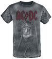 AC/DC Let There Be Rock Männer T-Shirt grau  Männer Band-Merch, Bands