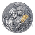 Jason and Medea - Great Greek Mythology 2000 Francs CFA 2oz Republic of Camer...
