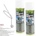 2x 400 ml PETEC DPF DIESEL PARTIKELFILTER REINIGER SPRAY SCHNELL UND EFFEKTIV