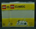 2x LEGO 11010 Classic Weiße Bauplatte Winter Set Konstruktionsbasis 25cm x 25cm