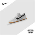 Nike SB Dunk Low Pro White Gum - Sneaker-  Größe 42 42.5 43 44 45 46