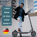 10" E-Scooter mit Straßenzulassung Erwachsene Elektroroller bis 30km Reichweite
