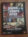 Grand Theft Auto GTA San Andreas Lösungsbuch guter Zustand Mit POSTER