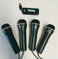 WE SING USB HUB - ADAPTER mit 4 x Logitec Micros Microfon