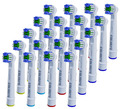 20 x Aufsteckbürsten kompatibel für Oral-B Aufsätze Precision Clean 