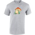 Froschpilz Regenschirm Unisex T-Shirt, Froschshirt, lustiges Shirt, Pilz T-Shirt