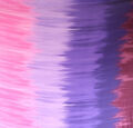 Viskose Jersey mit Farbverlauf von rose über lila zu bordeaux 50 x 150 cm Nähen