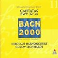 Bach 2000 (Kantaten BWV 32-34) von Harnoncourt | CD | Zustand gut