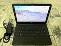 HP 15 Zoll TPN-C126  Notebook 8GB DDR3 RAM 256 GB SSD AMD A8-7410 Win 11 laptop