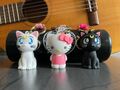 Hello Kitty Sailor Moon Cat Figures Weihnachten Christmas Schlüsselbund Keychain