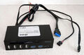 Akasa InterConnect Pro AK-HC-05BKv2 - Lecteur cartes mémoire + hub USB + E-Sata