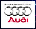 AUDI Radio Code Pin Volkswagen RCD RNS Blaupunkt Navigation Alpha Alle Radios VW