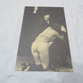 Vintage Französische nackte Postkarte Fotokarte  Nude Akt Erotik  (AA146)