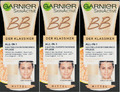 Garnier BB Cream All In 1 Klassiker Hautbildverfeinernd Mittel, 3er (3 x 50ml)