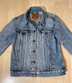 Levis jeansjacke Damen hell blau Gr S Denim Jacke Vintage used look 80s 90s top