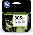 HP 305XL Farbe Original Druckerpatrone mit hoher Reichweite für HP DeskJet, HP