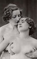 Foto Erotischer Akt Photo ca. 1910 Sinnliches Erotik Bild 13 x 20 Aktfoto Repro