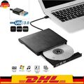 Neu!~Externes DVD Laufwerk USB 3.0 Brenner Slim CD,DVD-RW Brenner Für-PC Laptop