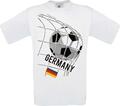 Kinder-Shirt Fussballshirt Germany, Deutschland, Land, Länder