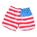  Shorts Mit Amerikanischer Flagge USA-Flaggen Strandhose Für Herren Mann Lose