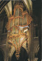 Alte Postkarte - Cathédrale de Strasbourg - Die Orgel