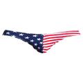 Männliche Unterwäsche Amerikanische Flagge G String  Pouch  Short S XL