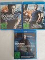 Bourne Reihe    Blu Ray  mit Matt Damon ( Verschwörung, Ultimatum, Vermächtnis )