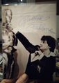  Sylvester Stallone Autogramm noch mit voller Unterschrift aus früherer Zeit