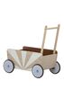 Bloomingville Lauflernwagen Holz Lauflernhilfe Motorik-Spielzeug Baby-Walker