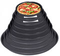 Pizzablech Pizzaform Backblech Ofenblech Blaublech Pizzableche Rund 20-50cm NEU