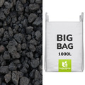 Lavamulch schwarz, Körnung 16/32mm, 1000 Liter im BigBag